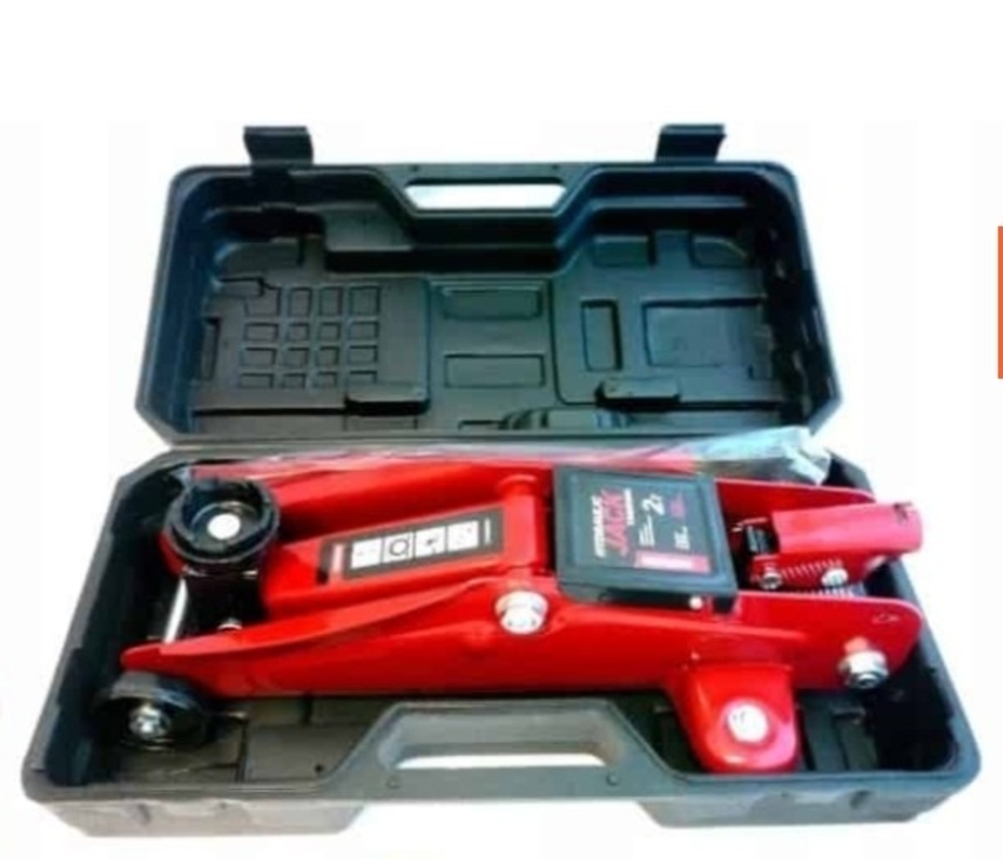 НЕМСКО ПРОМО Пневматичен Гайковерт и Крик 2 тона Хидравличен 135-320мм HAWEK 1550Nm в Куфар + ЛЕД ФЕНЕР