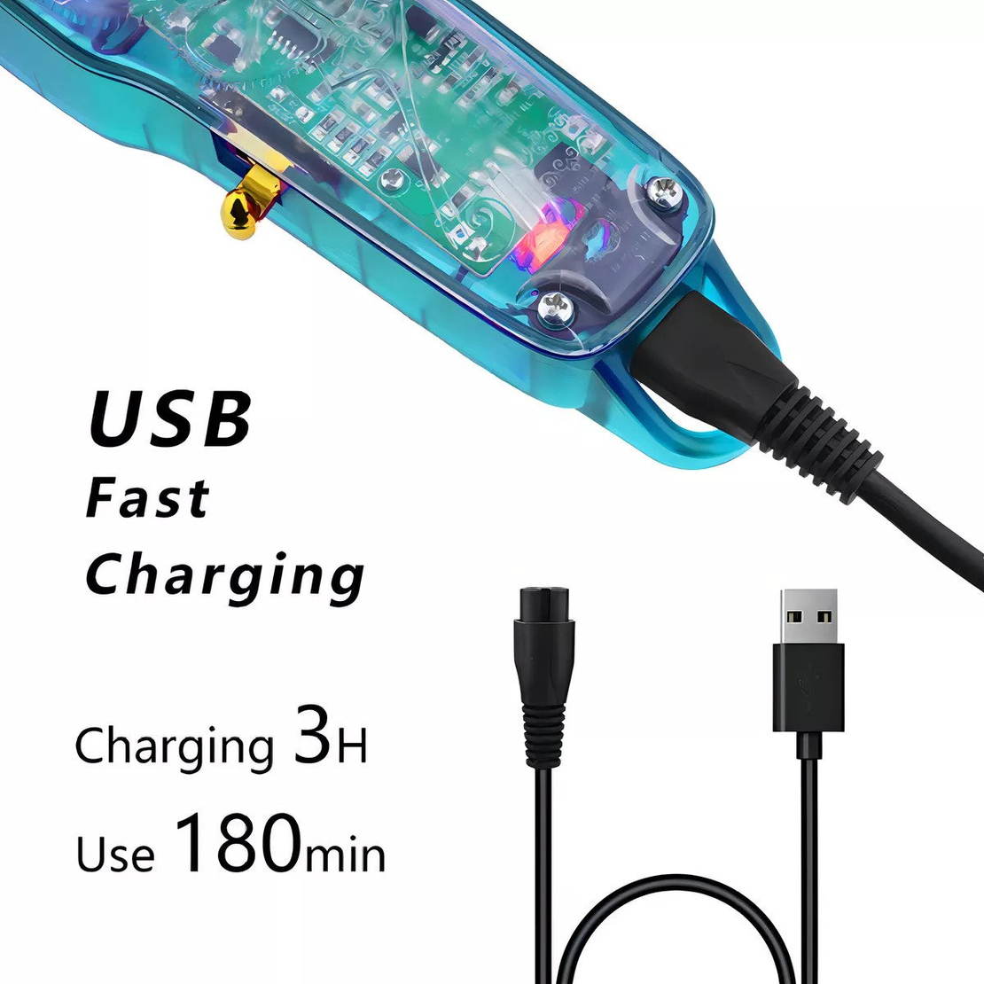 НЕМСКА Професионална Машинка За Подстригване Kemei KM-2706PG