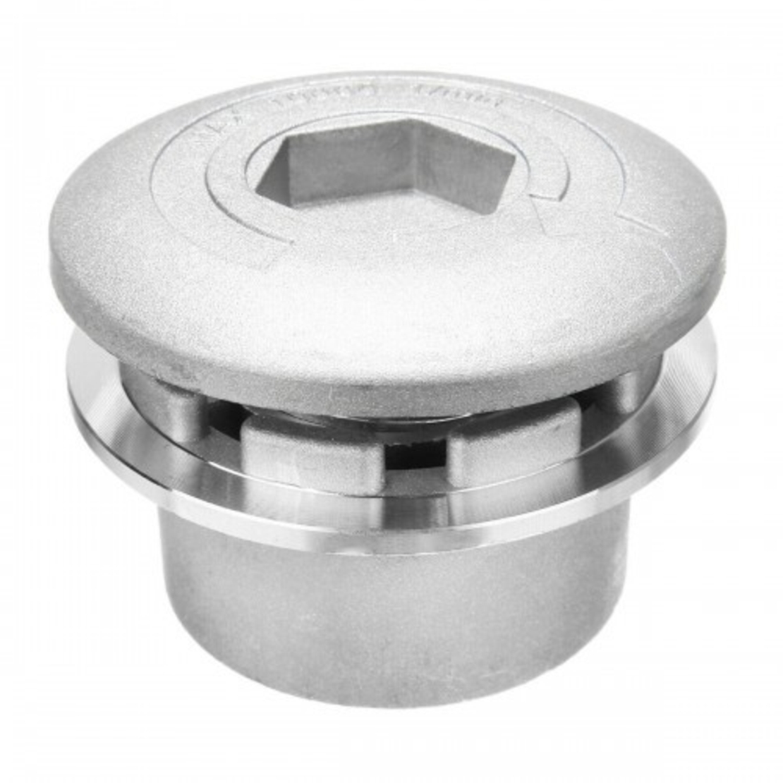 НЕМСКА Алуминиева тримерна глава със корда + ЛЕД ФЕНЕР