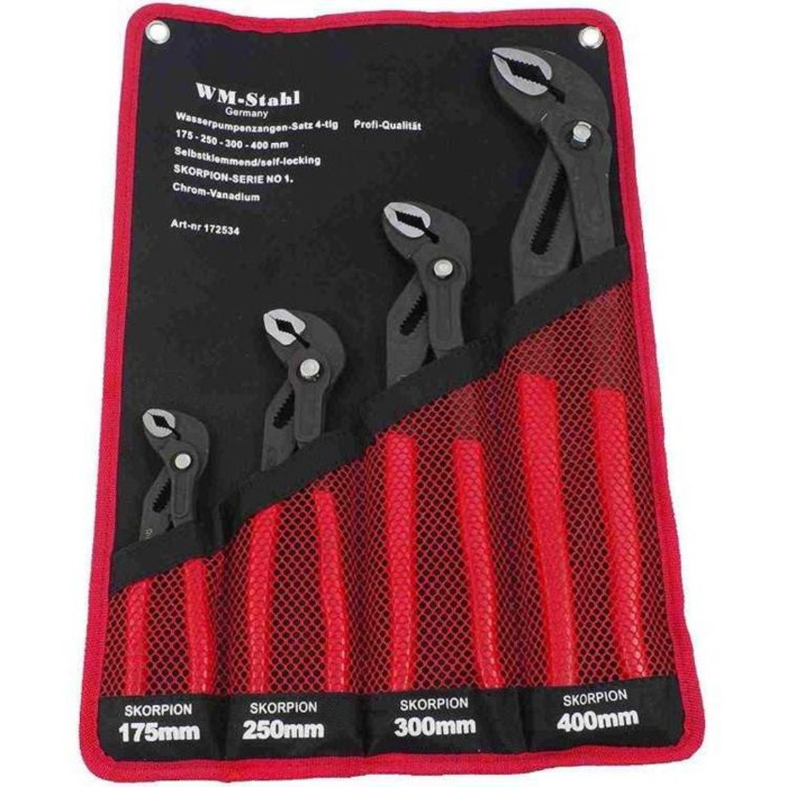 НЕМСКИ Професионални Клещи Гарги Комплект 4 броя 