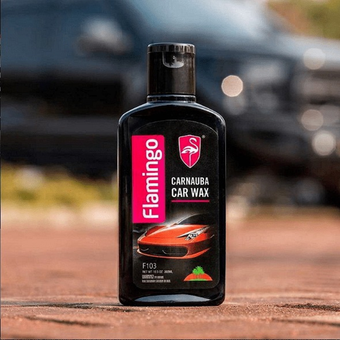 НЕМСКА Вакса за полиране и защита на боята Carnauba F103 300 мл. + ЛЕД ФЕНЕР