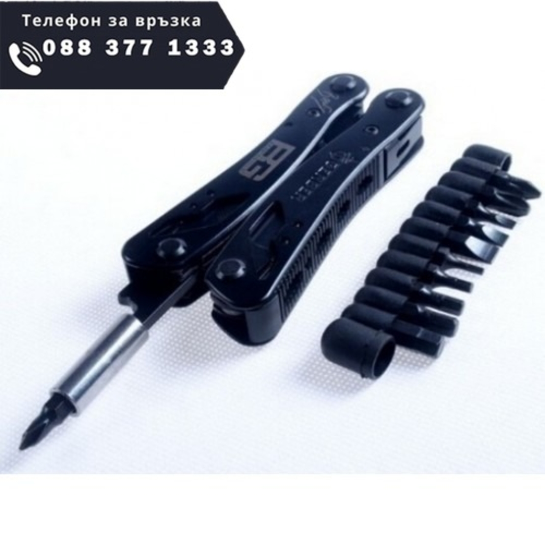 НЕМСКИ Клещи Gerber Беар Грилс – мултифункционален универсален инструмент + ЛЕД ФЕНЕР