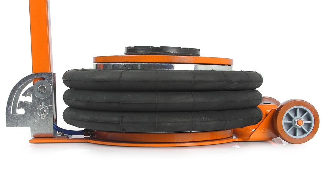 НЕМСКИ Пневматичен Крик балон 6 тона 6000кг BJC + ЛЕД ФЕНЕР