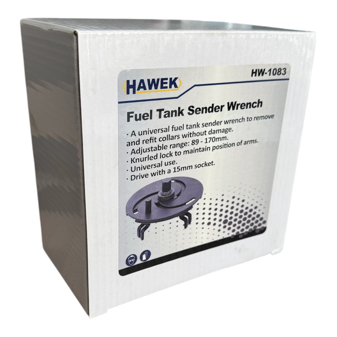 НЕМСКА Скоба за капачки на резервоари HAWEK , HW-1083 + ЛЕД ФЕНЕР