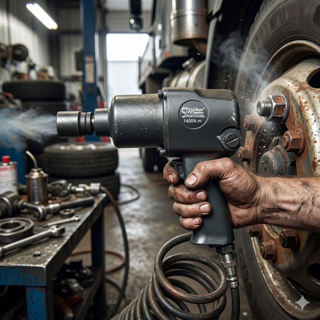 НЕМСКИ Пневматичен Ударен Гайковерт 1/2