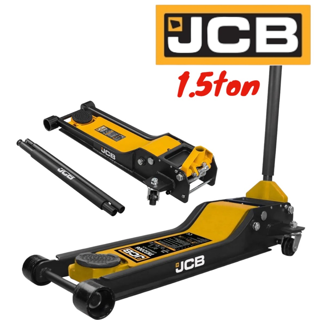 НЕМСКИ Нископрофилен Крик 1.5 тона 70-610мм JCB Крокодил до 1500кг + ЛЕД ФЕНЕР