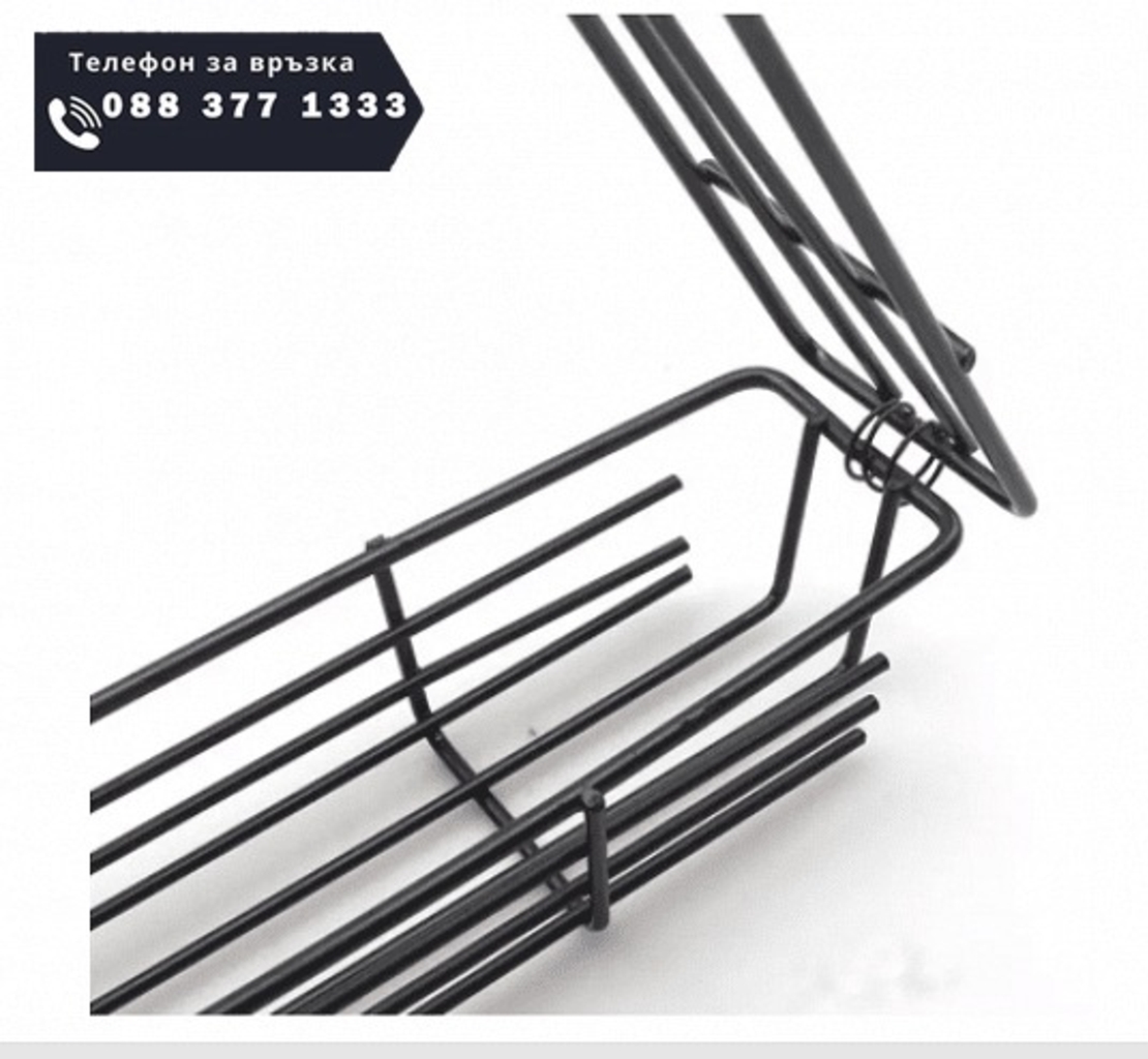 НЕМСКА Щипка за барбекю за зеленчуци + ЛЕД ФЕНЕР