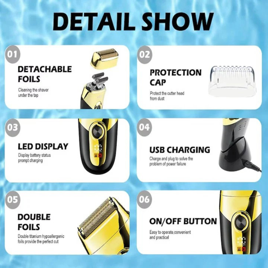 НЕМСКА Професионална Електрическа Самобръсначка VGR V-383