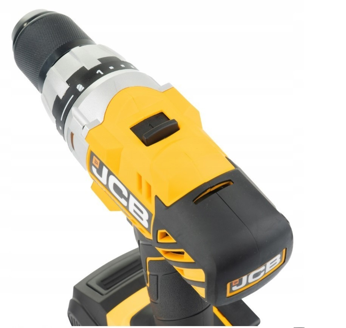 НЕМСКИ Акумулаторен Винтоверт JCB 45Nm 18V 18DD-2X-E Бормашина с батерия и зарядно + ЛЕД ФЕНЕР