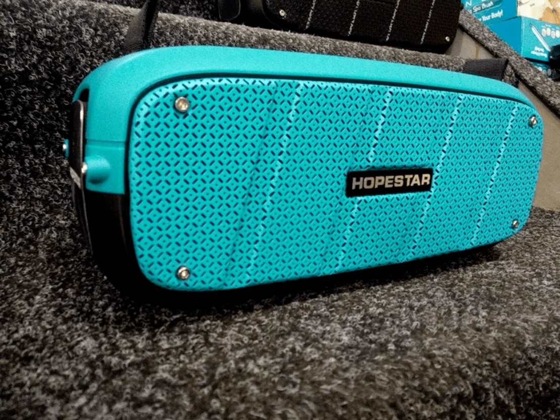 НЕМСКА БЕЗЖИЧНА КОЛОНА HOPESTAR A20 SUPER BASS + ЛЕД ФЕНЕР