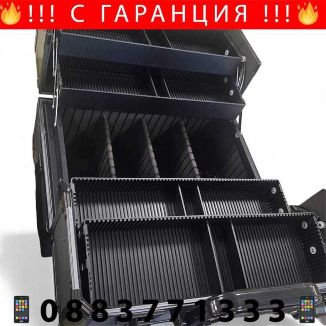 НЕМСКИ Професионален Куфар За Инструменти 250мм/360мм/226мм +ЛЕД ФЕНЕР