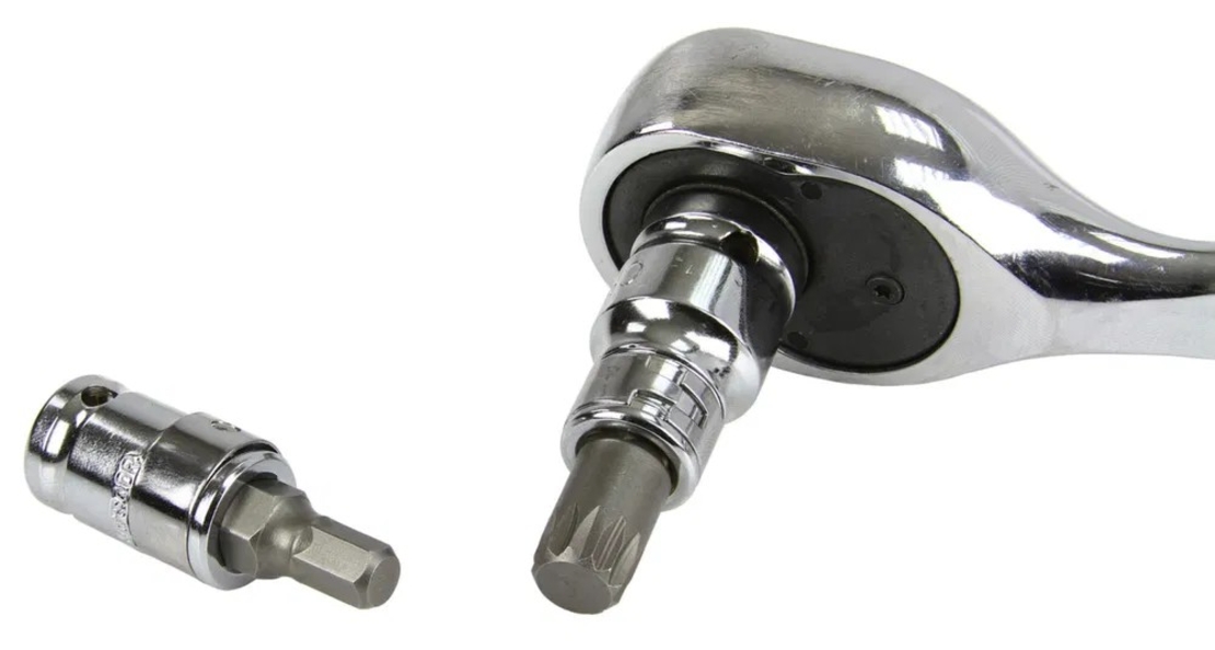 НЕМСКИ Полски Комплект Битове 40 броя Торкс имбус Mar – Pol + ЛЕД ФЕНЕР