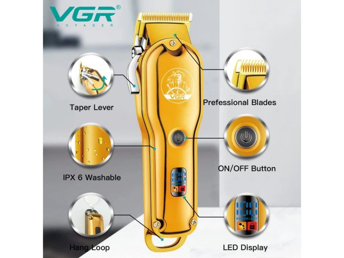 НЕМСКА Професионална Машинка За Подстригване VGR 650