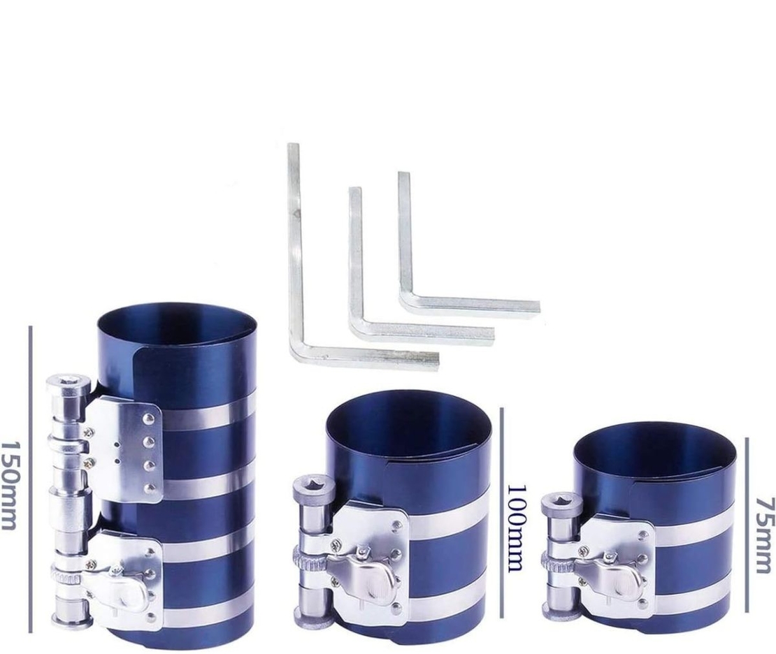 НЕМСКА Скоба за Сегменти 3″/75 мм 4″/100 мм 6″/150 мм 60 – 175мм + ЛЕД ФЕНЕР