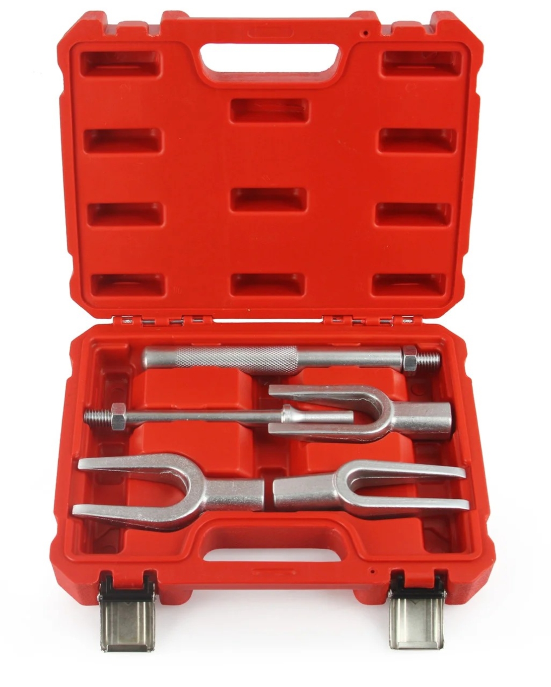 НЕМСКИ Вилици за Избиване на Шарнири и Накрайници Комплект 5 части + ЛЕД ФЕНЕР