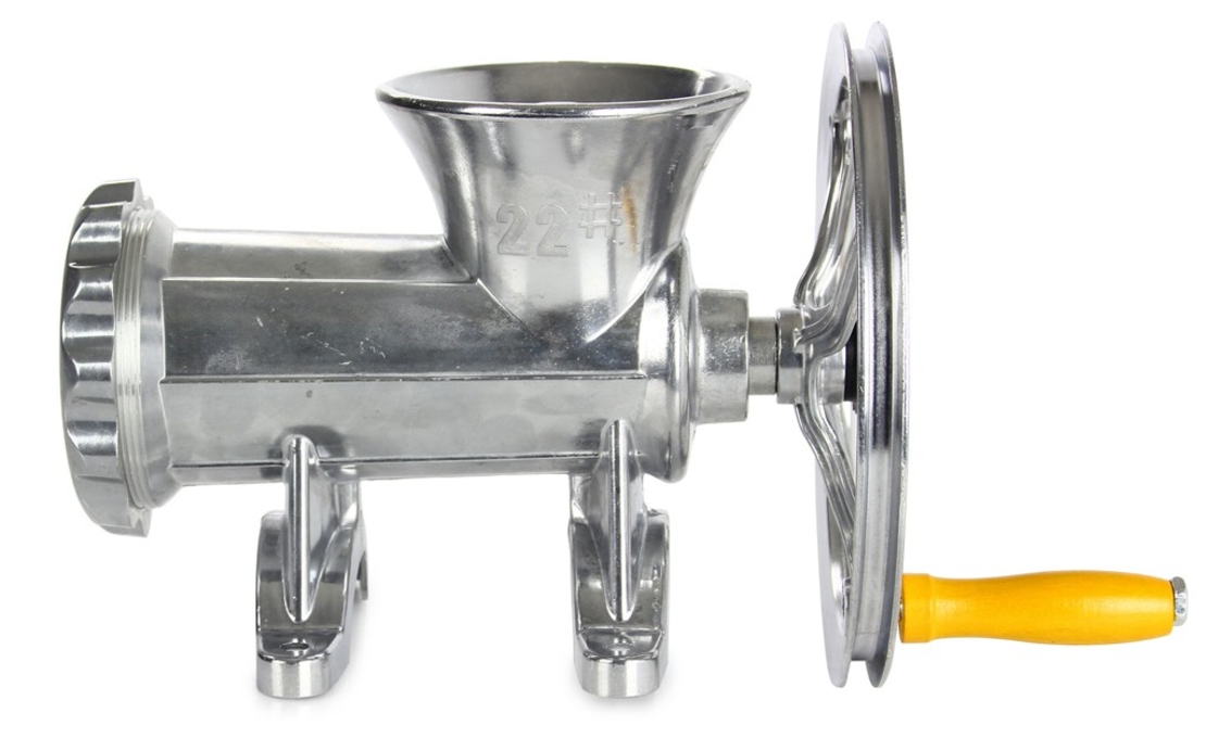 НЕМСКА Месомелачка №22 Алуминиева MAR-POL Полша + ЛЕД ФЕНЕР