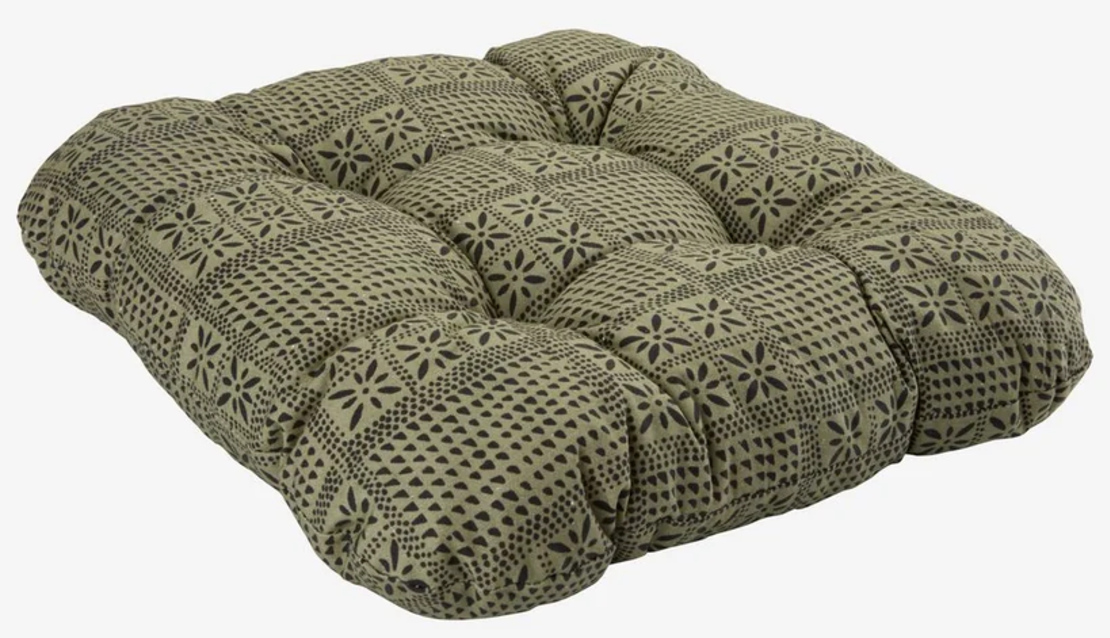 НЕМСКА Градинска Възглавница За Седалка 2 броя + ЛЕД ФЕНЕР