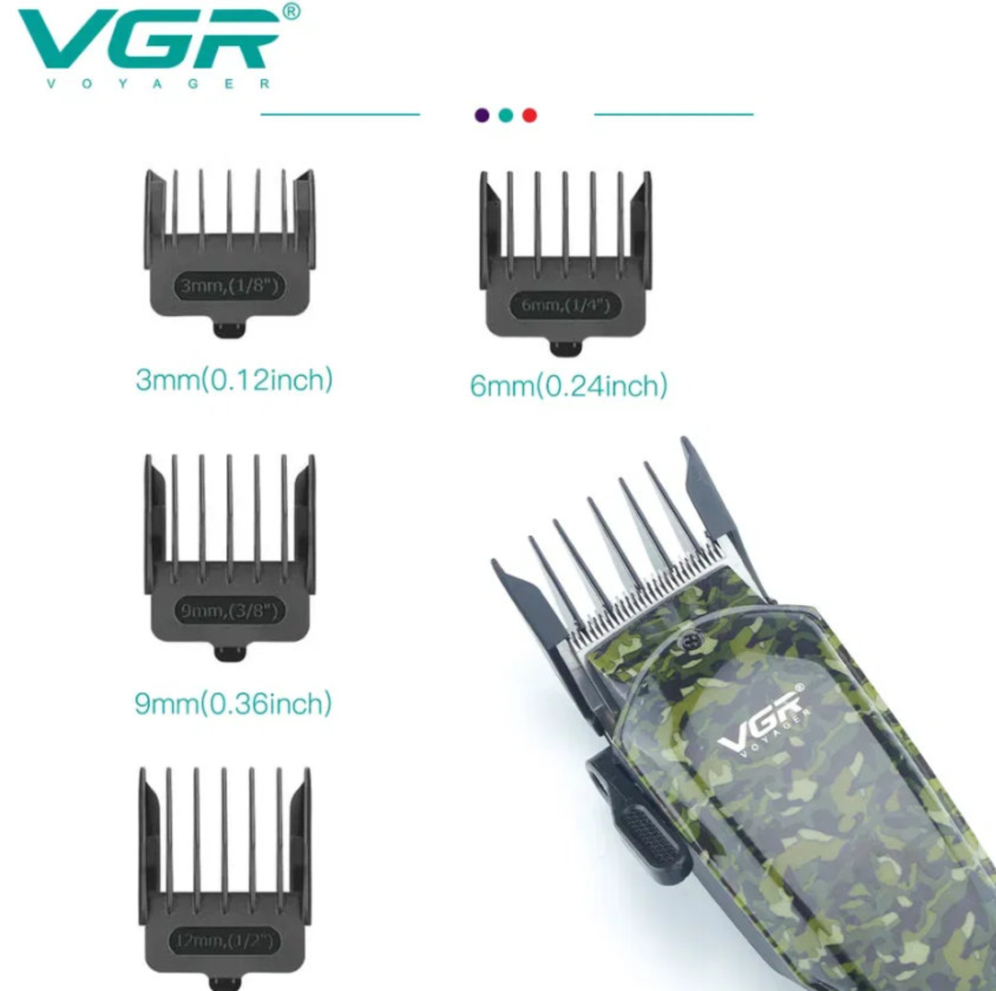 НЕМСКА Машинка За Подстригване VGR V-126