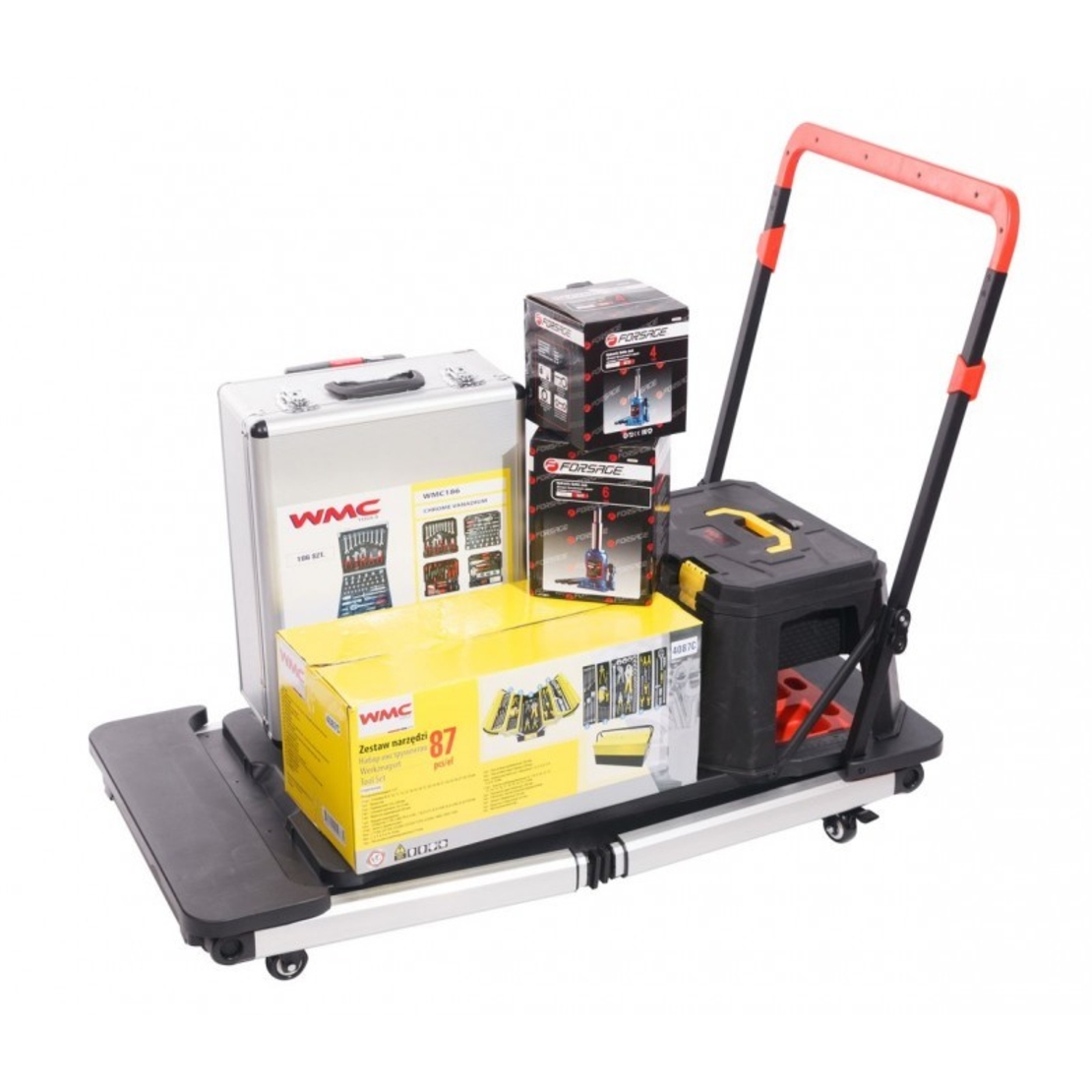 НЕМСКА Многофункционална Работна Маса Платформа 7в1 WMC + ЛЕД ФЕНЕР