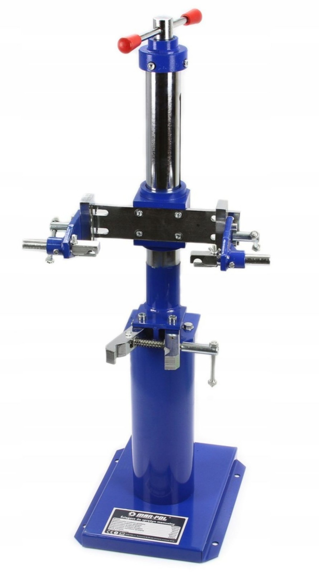 НЕМСКА МЕХАНИЧНА СКОБА – СТОЙКА ЗА ПРУЖИНИ 1100 КГ HAWEK + ЛЕД ФЕНЕР