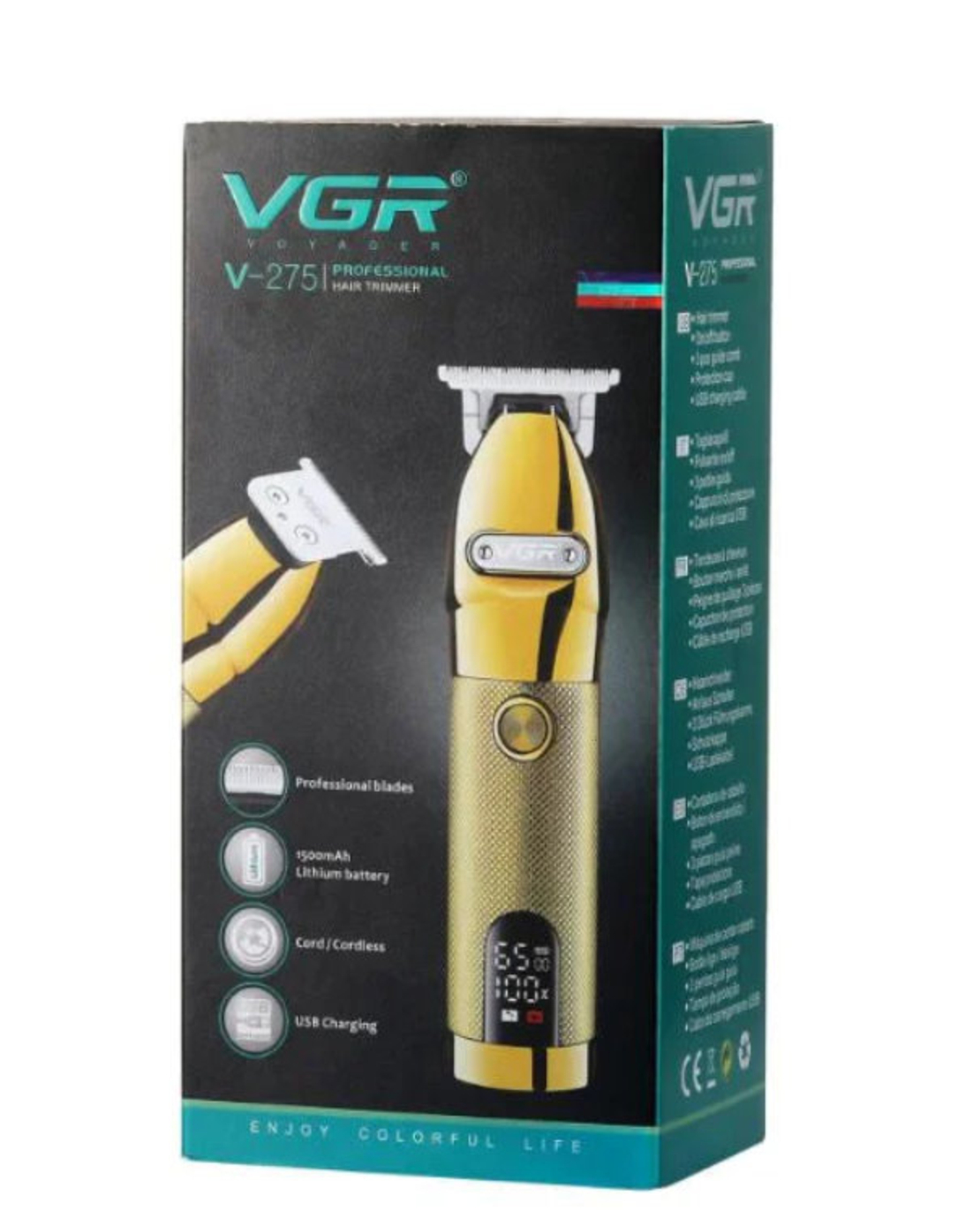 НЕМСКА Професионална Машинка За Подстригване (Hair Trimmer) VGR V-275