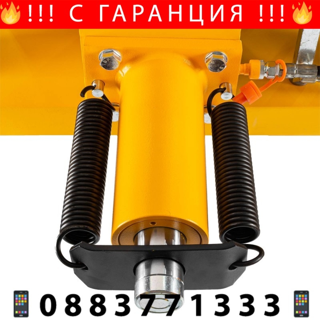 НЕМСКО Пневматично – Хидравлична Преса 40 тона с Манометър JCB , TY40001 + ЛЕД ФЕНЕР