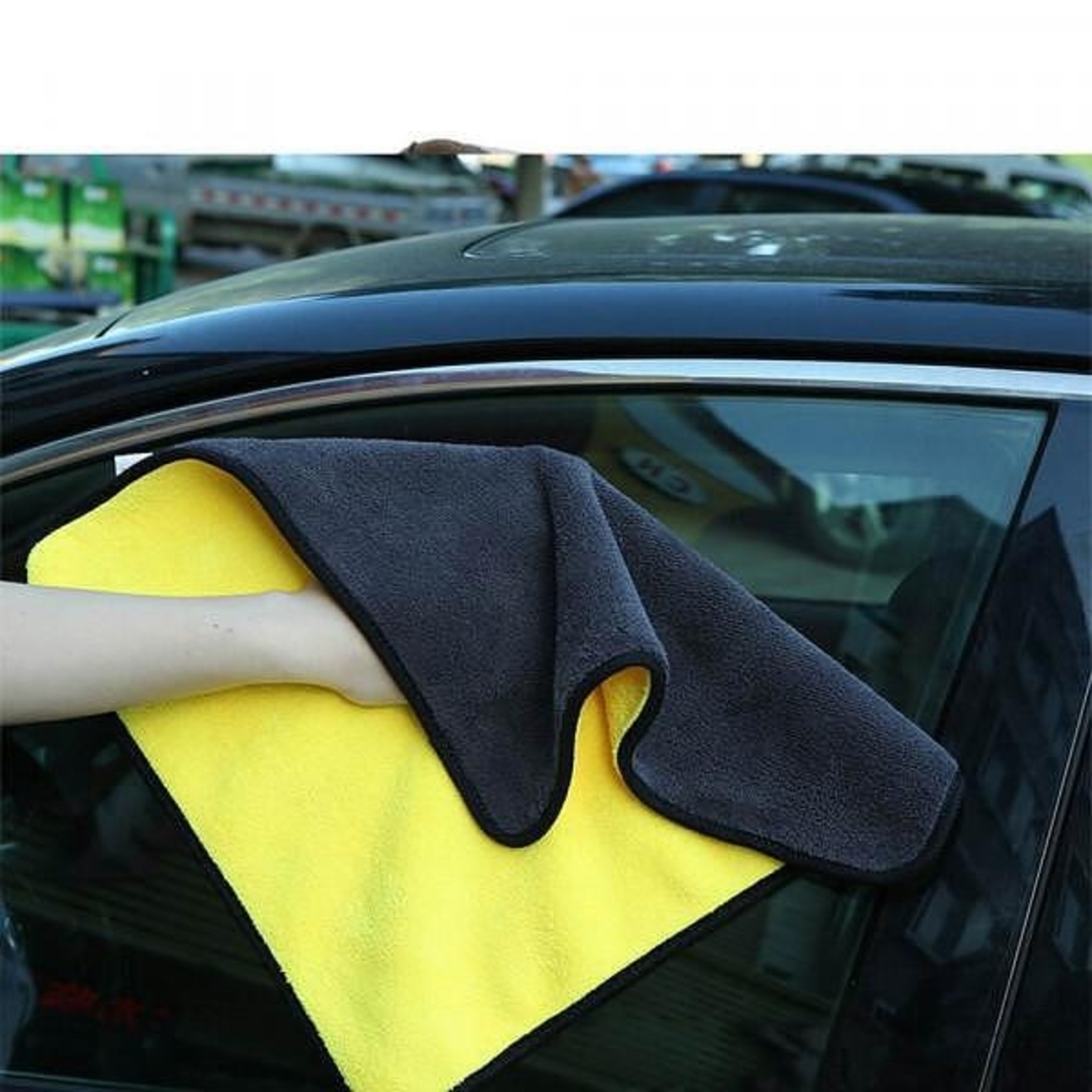 НЕМСКА Супер абсорбираща микрофибърна кърпа 60x30см. + ЛЕД ФЕНЕР