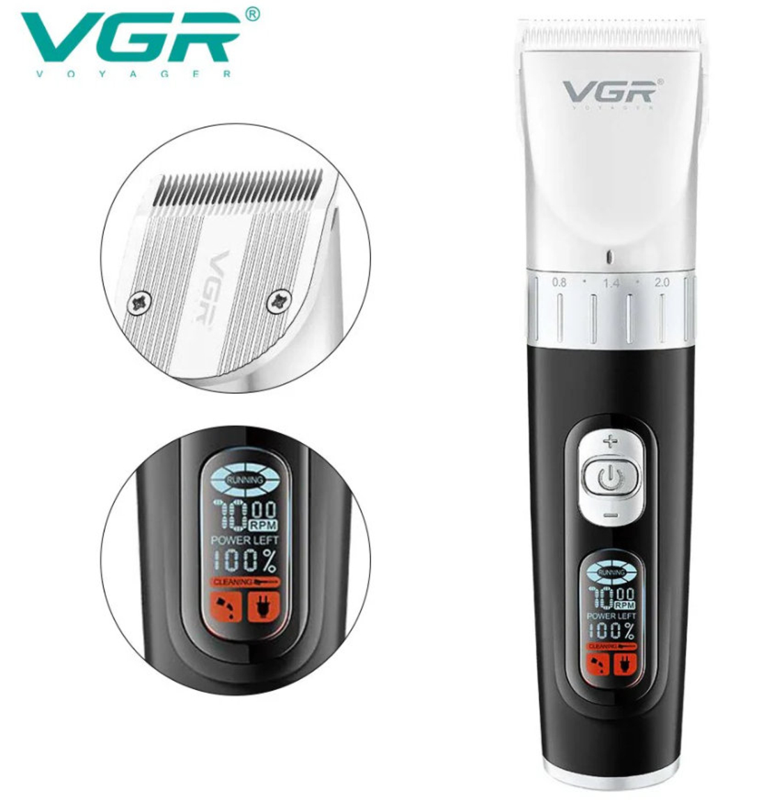 НЕМСКА Професионална Машинка За Подстригване VGR V-069