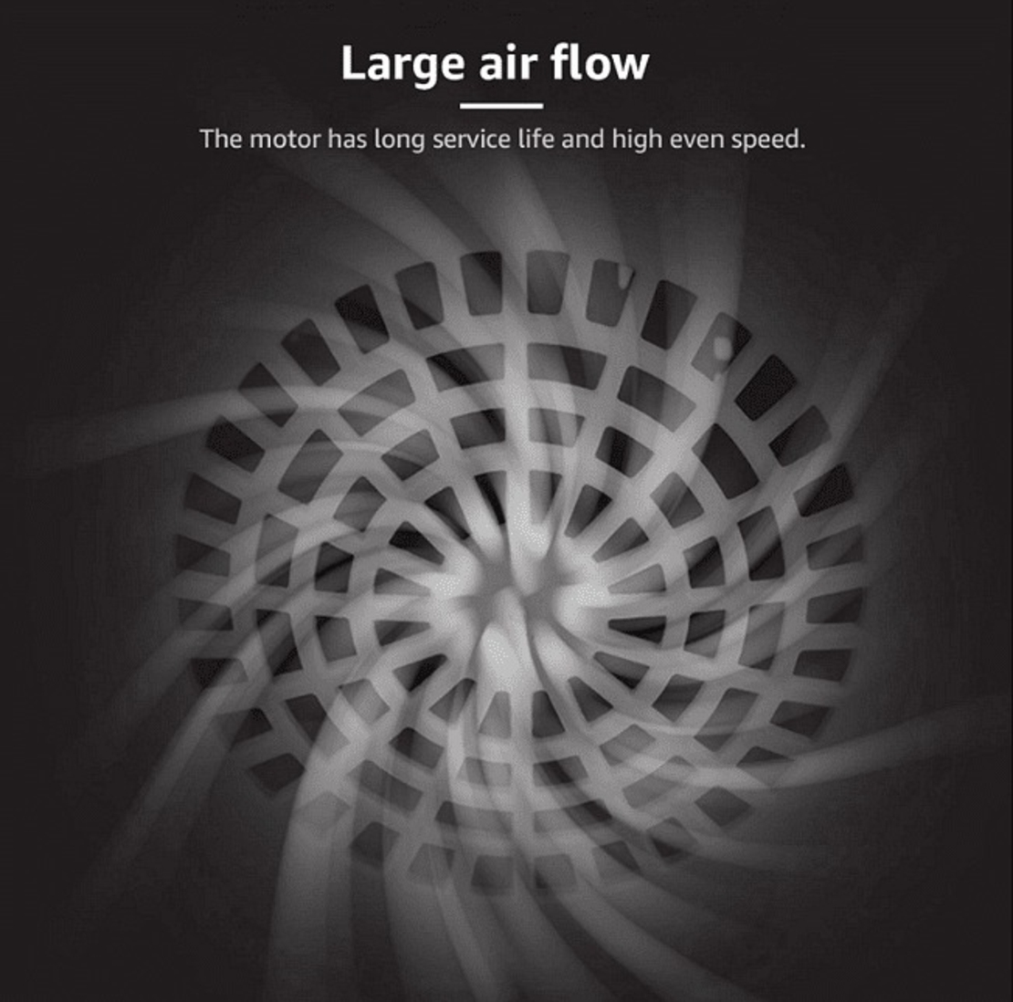 НЕМСКИ Мини преносима вентилаорна печка, WG-089, 50-60HZ, Бързо затопляне, Модерен дизайн, Черна + ЛЕД ФЕНЕР