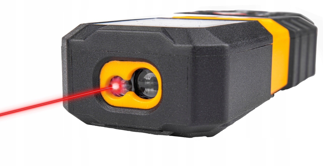 НЕМСКА Лазерна Ролетка JCB 30 метра LDM-30 + ЛЕД ФЕНЕР