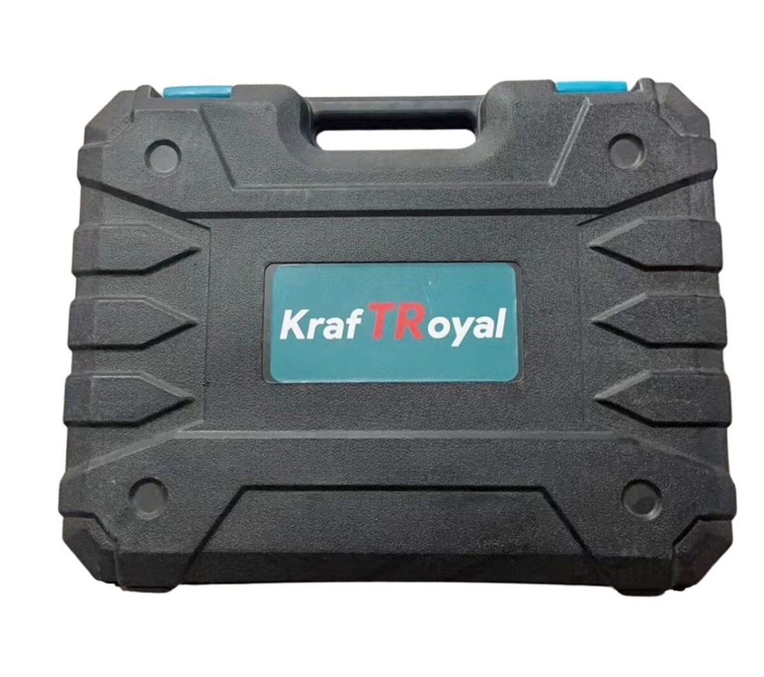 НЕМСКИ Акумулаторен Перфоратор Безчетков 36V 8,0AH KRAFTROYAL SDS PLUS Безжичен + ЛЕД ФЕНЕР