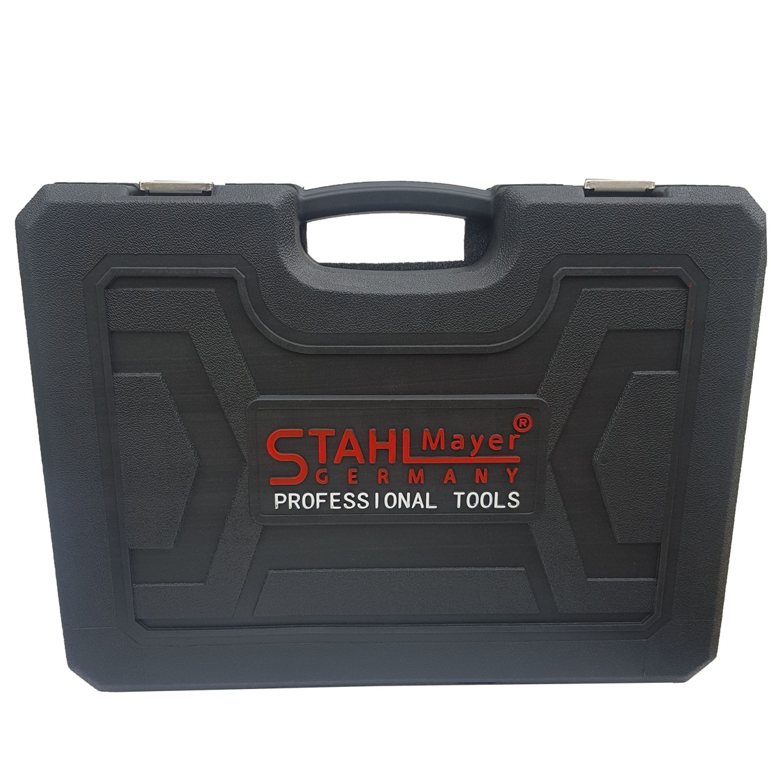НЕМСКИ Куфар с инструменти 172ч Stahl Mayer Гедоре с 3бр тресчотка + ЛЕД ФЕНЕР