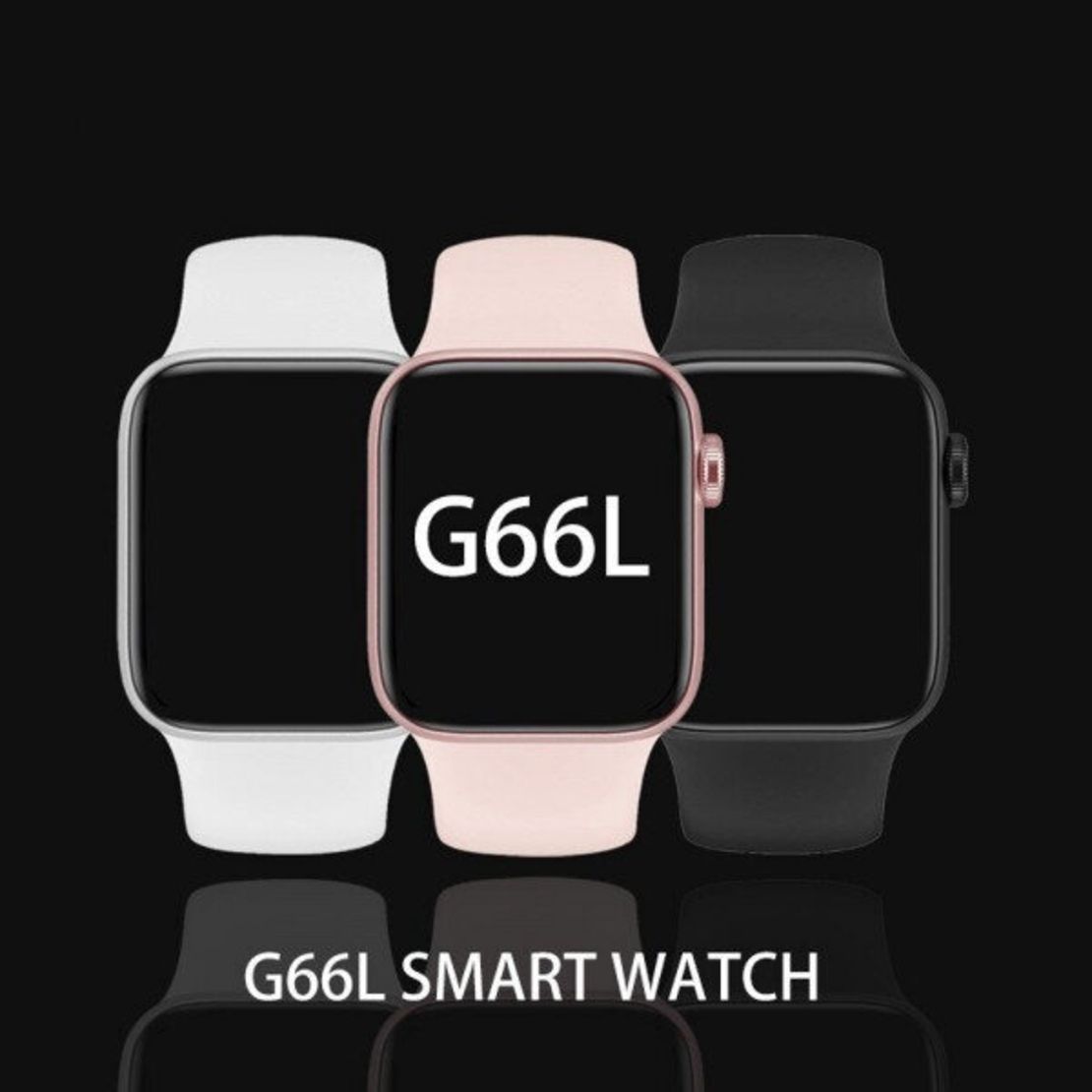 НЕМСКИ Smart Часовник G66 с Измерване на Пулс и Кръвно + ЛЕД ФЕНЕР