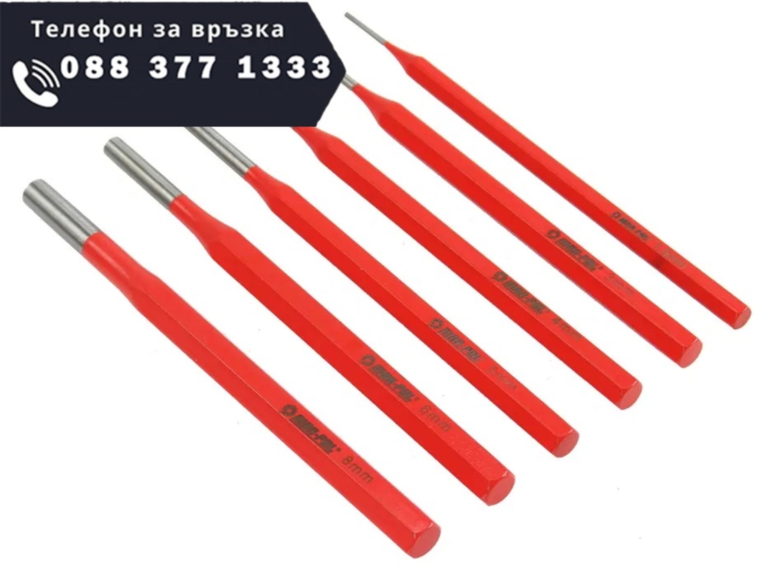 НЕМСКИ Комплект Избивачи и Секачи 12 части Mar-Pol Полша + ЛЕД ФЕНЕР