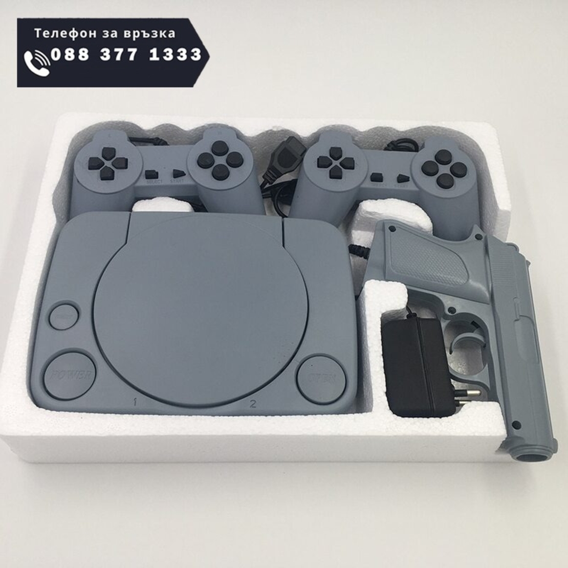 НЕМСКА Телевизионна игра Nintendo Super 8bit Game + ЛЕД ФЕНЕР