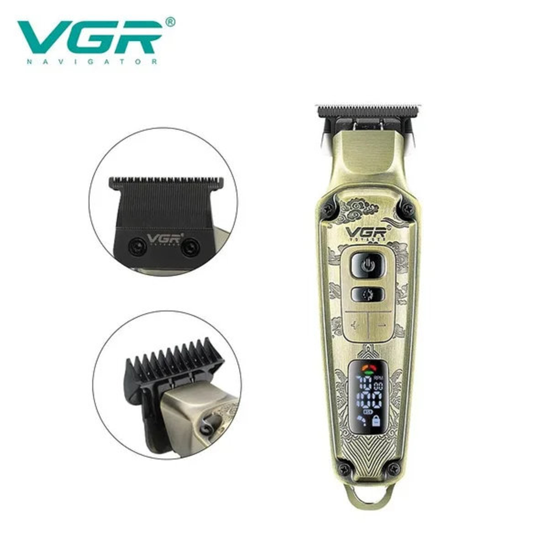 НЕМСКИ VGR V-643 – Професионален Комплект За Подстригване 2 В 1