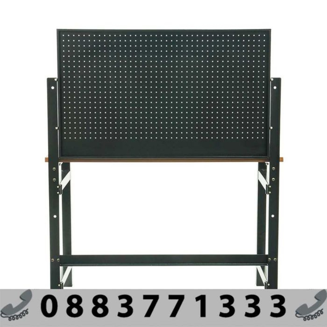 НЕМСКА Сгъваема работна маса за инструменти Stahlmayer + ЛЕД ФЕНЕР