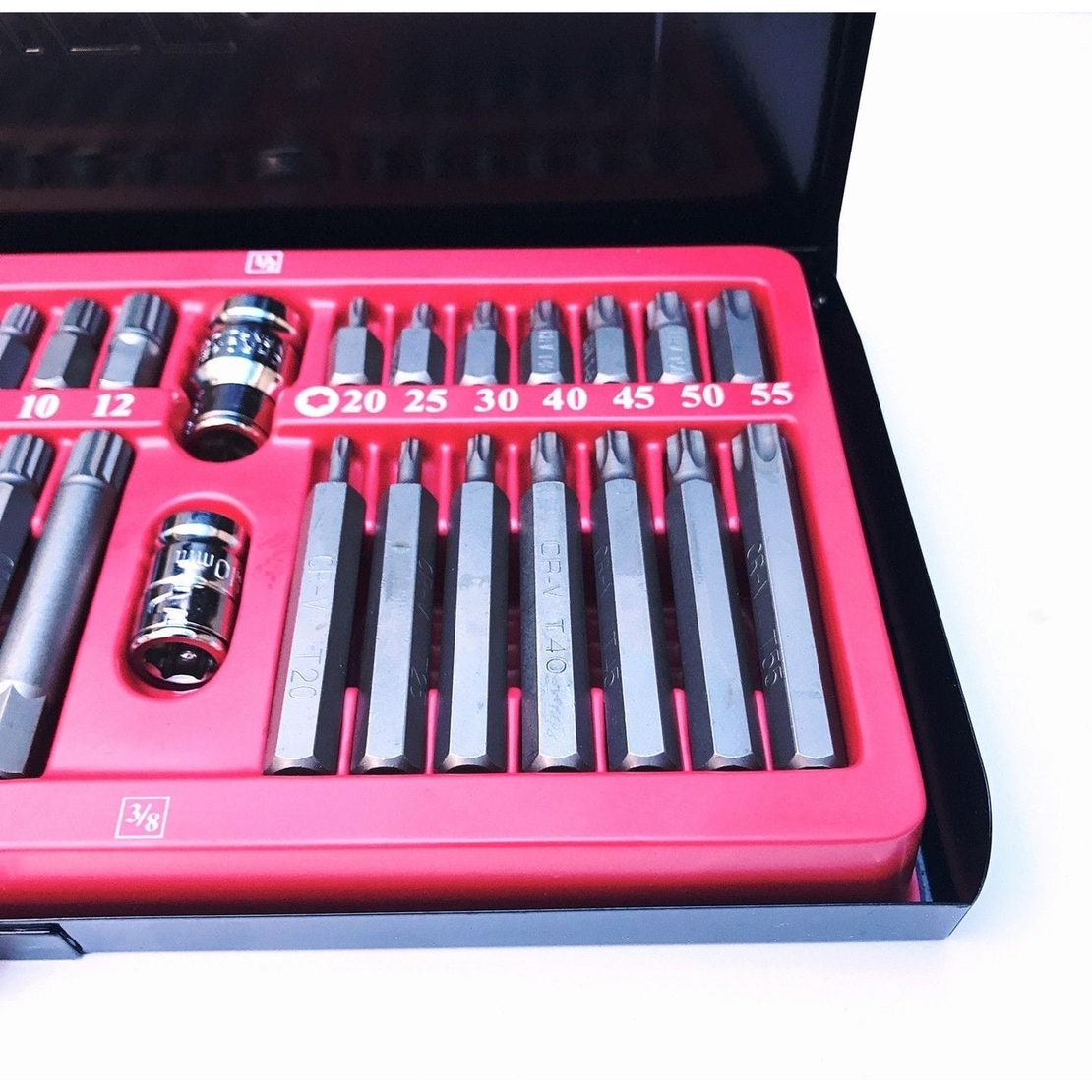 НЕМСКО Гедоре 108 части + Накрайници Рико 41 части Rico 41 + STAHLMAYER Комплект + ЛЕД ФЕНЕР