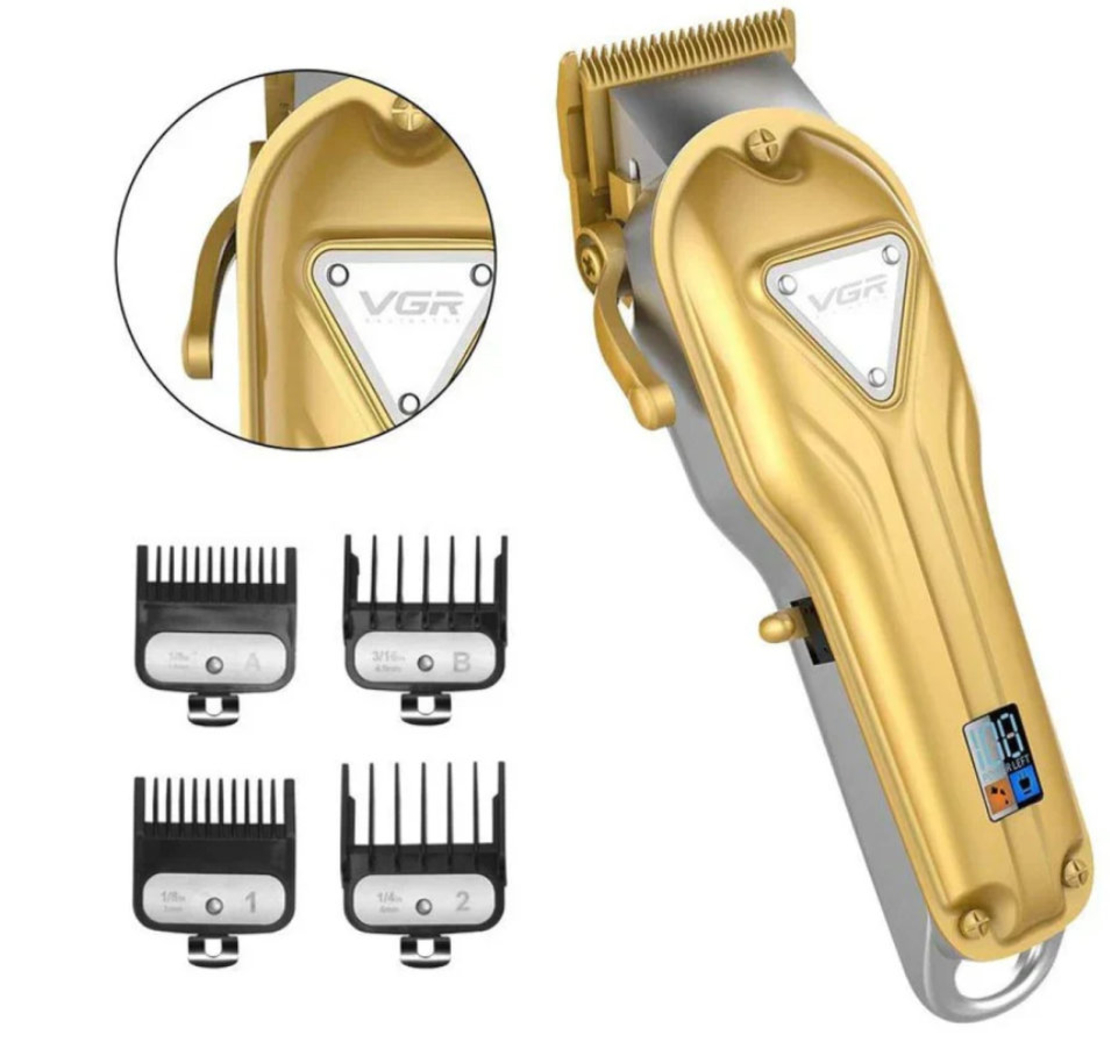 НЕМСКА VGR V-134 – Професионална Машинка-Подстригване На Коса И Брада