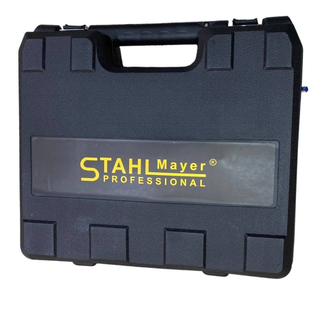 НЕМСКИ Акумулаторен Винтоверт STAHLMAYER XR 36V 8,0AH + Инструменти в Куфар + ЛЕД ФЕНЕР