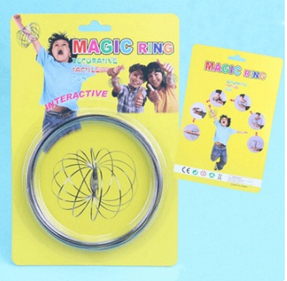 НЕМСКИ Мистериозен магически пръстен, Magic Ring + ЛЕД ФЕНЕР