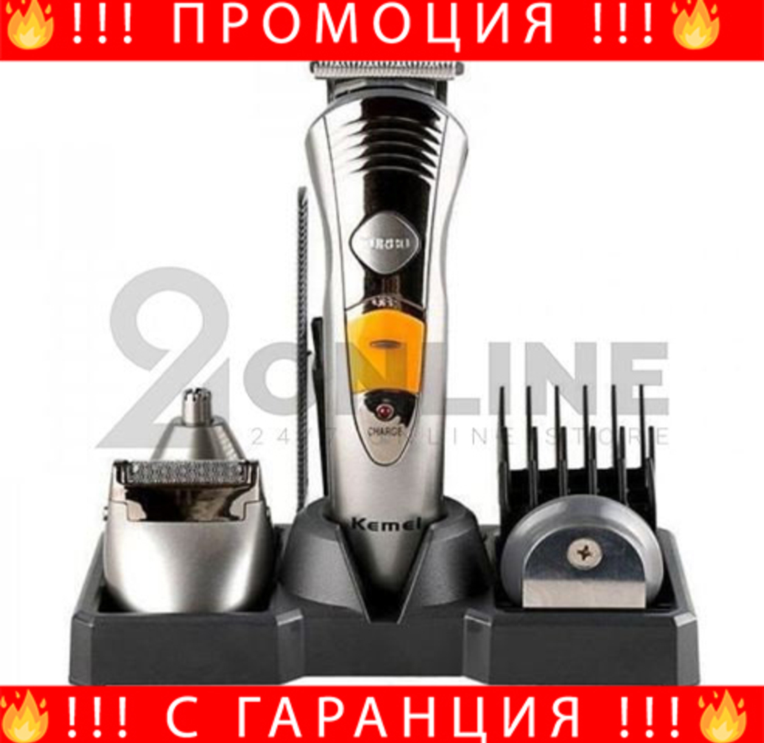 НЕМСКИ Комплект За Подстригване 7 в 1 Kemei KM-580A, 3W, 600mAh