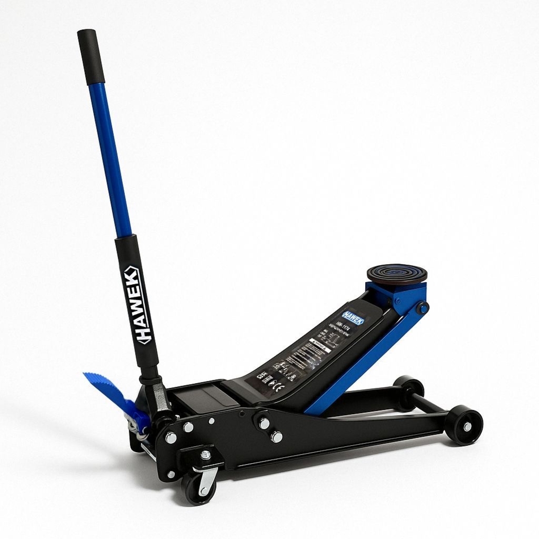 НЕМСКИ Крик Нископрофилен Крокодил 3,5 тона с педал 75 – 510мм HAWEK Полша + ЛЕД ФЕНЕР