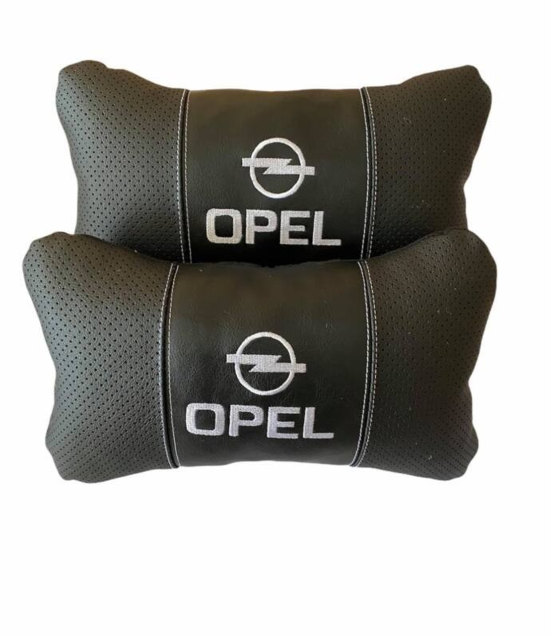 НЕМСКИ Авто ергономични възглавнички на марки автомобили 2бр. Комплект + ЛЕД ФЕНЕР