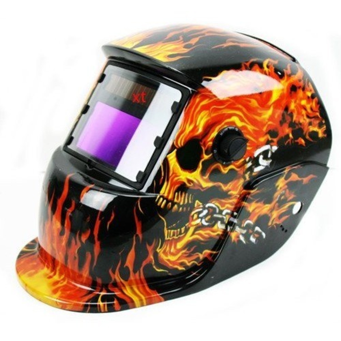 НЕМСКА Автоматична соларна маска за заваряване + ЛЕД ФЕНЕР