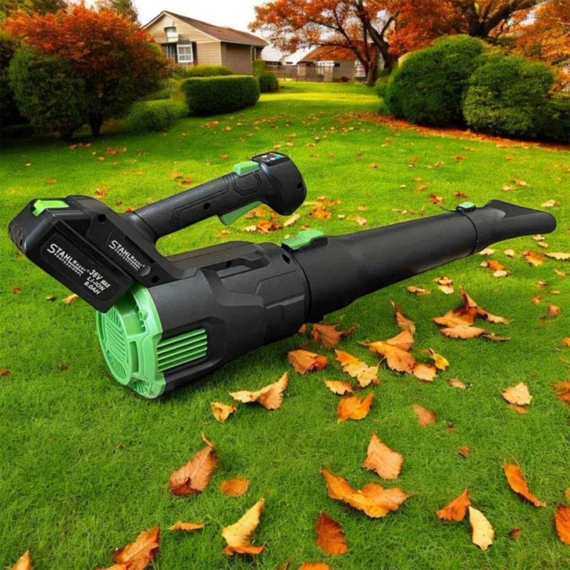 НЕМСКА Акумулаторна Въздуходувка STAHLMAYER 36v-8Ah + Подарък ЛЕД ФЕНЕР