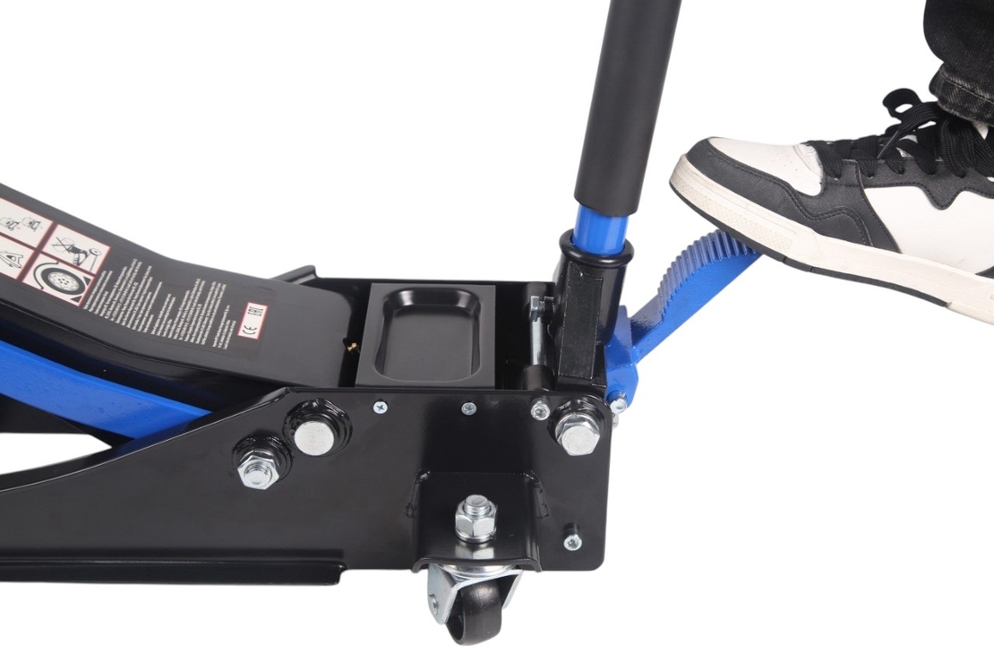 НЕМСКИ Крик Нископрофилен Крокодил 3,5 тона с педал 75 – 510мм HAWEK Полша + ЛЕД ФЕНЕР