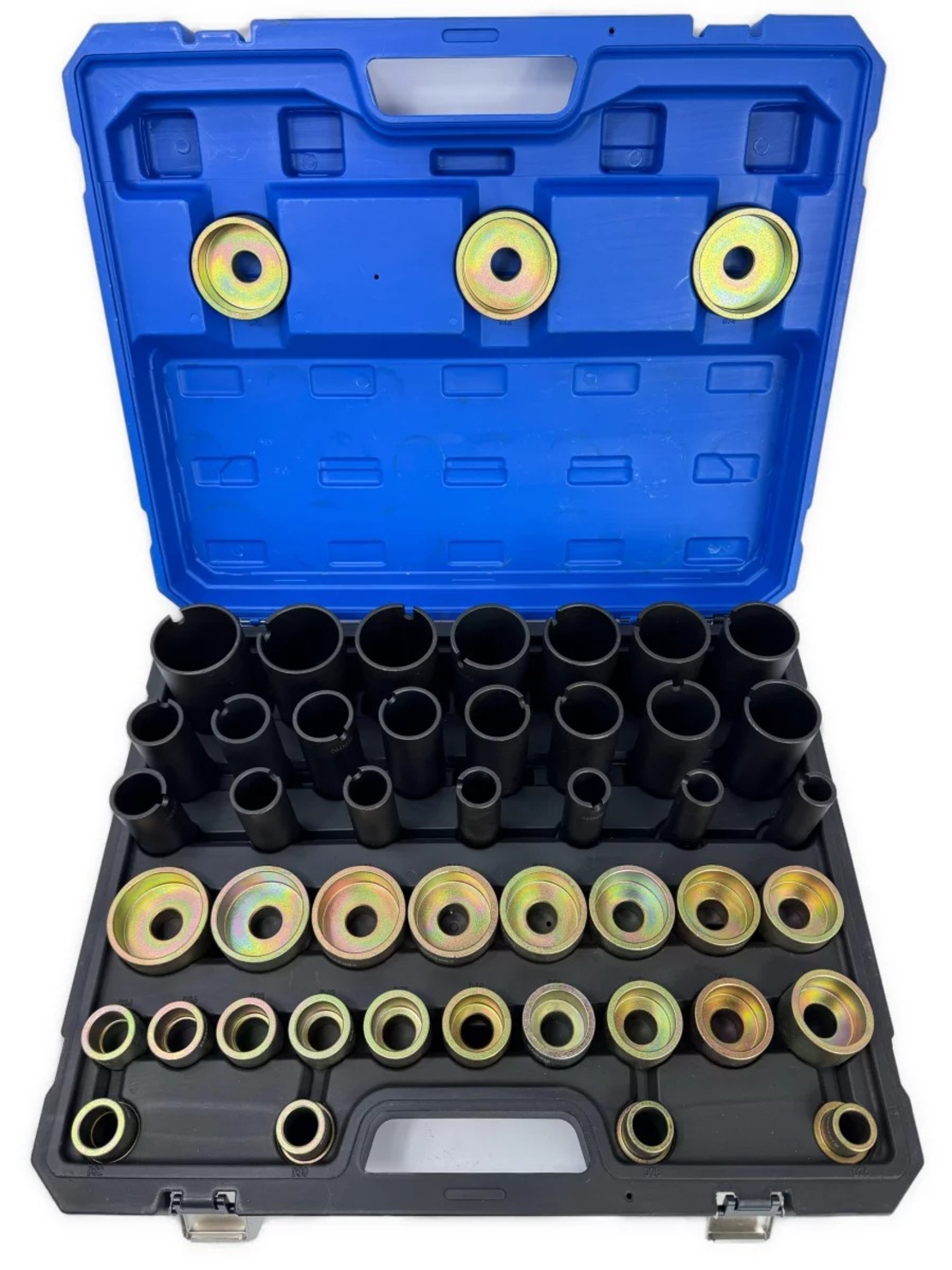 НЕМСКИ Немски Хидравличен Комплект за Монтаж и Демонтаж на Шарнири Втулки Лагери Семеринги KRAFTWELLE + ЛЕД ФЕНЕР