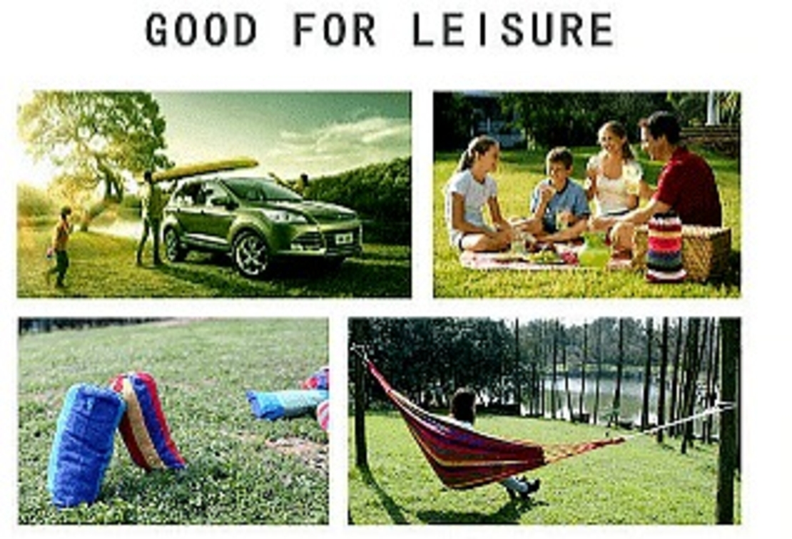 НЕМСКО Единичен хамак, Разноцветен памук, Тегло 120 кг, Размери: 190 x 85 см + ЛЕД ФЕНЕР