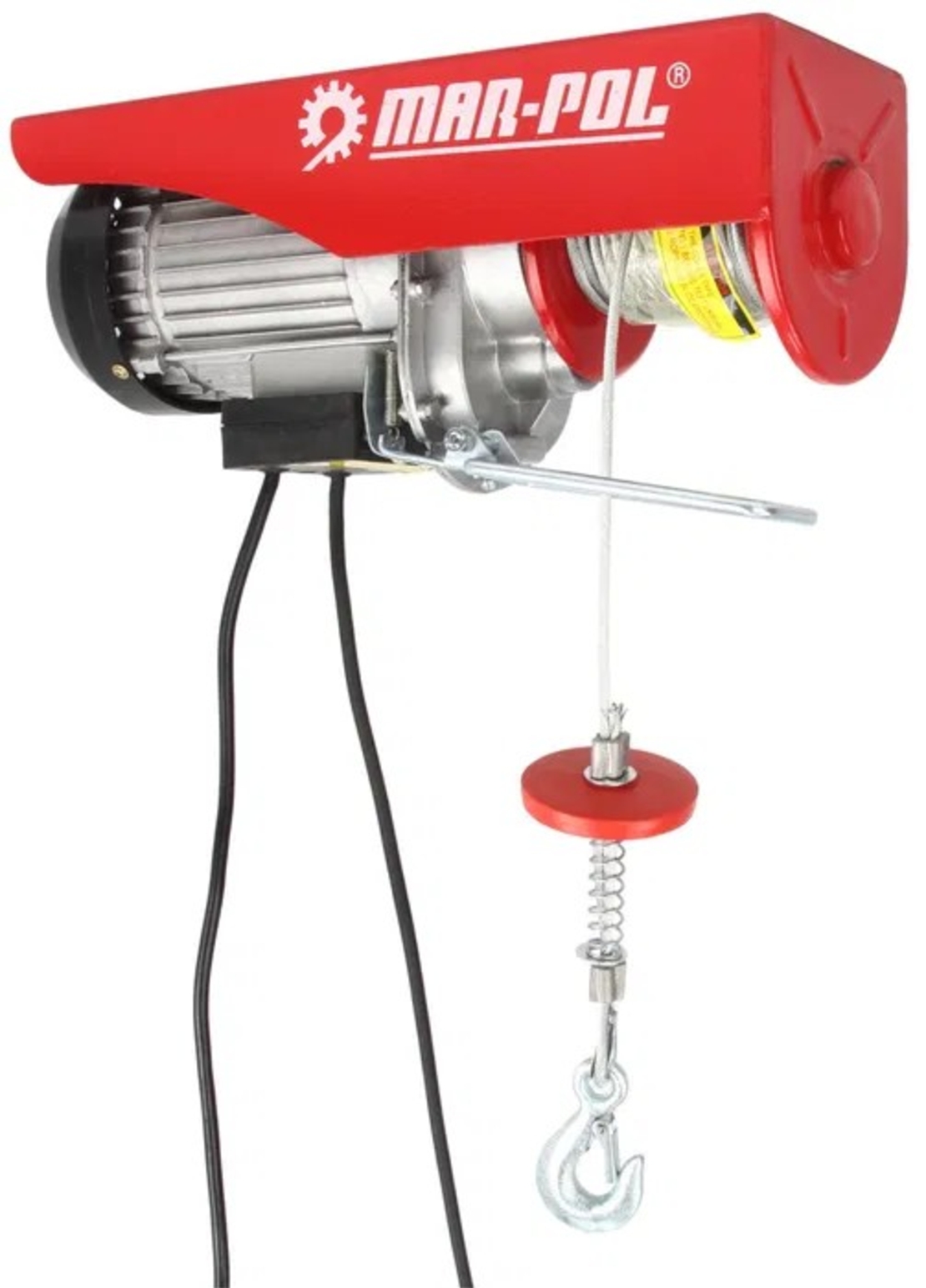 НЕМСКА Лебедка Телфер 400/800кг 12 метра 1300W MAR POL Полша + ЛЕД ФЕНЕР